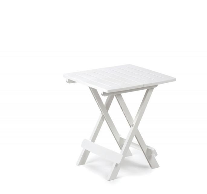 Beli baštenski sto