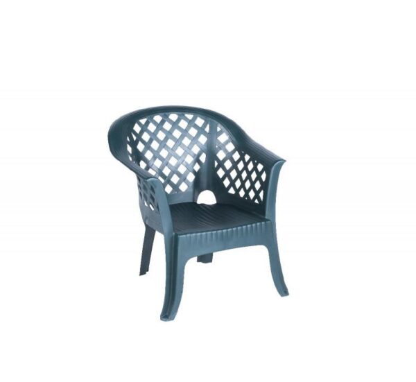 Mala plastična zelena stolica