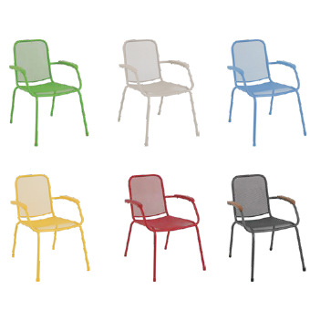 Lopo stolice raznih boja