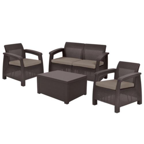 CURVER Baštenska garnitura Corfu II Box