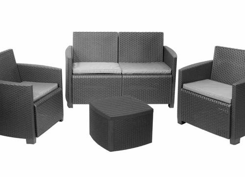 Baštenski set Vesuvio - Antracit