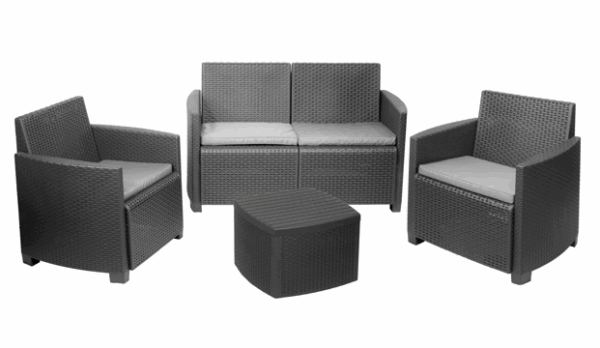 Baštenski set Vesuvio - Antracit